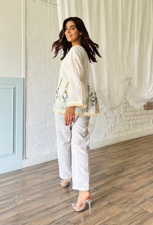 Summer Pastel Schiffi Coord Set