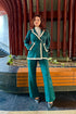 Green Formal Suede Winter Coord