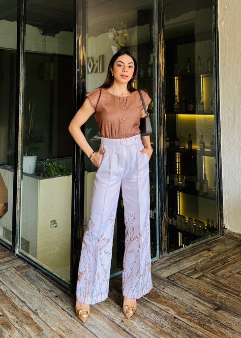 Minimalist Linen Coord Set