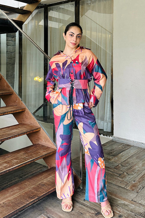 Abstract Print Coord Set