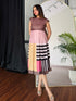 Rosy Carnival Skirt Set