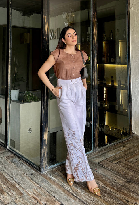 Minimalist Linen Coord Set