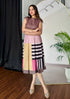 Rosy Carnival Skirt Set