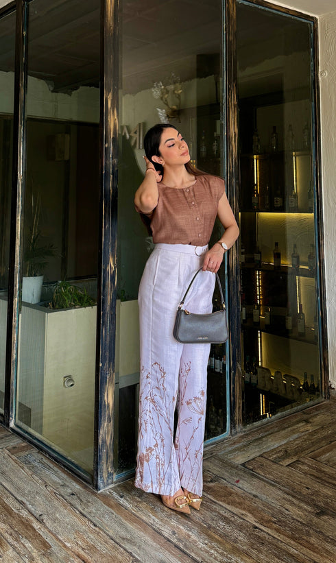 Minimalist Linen Coord Set