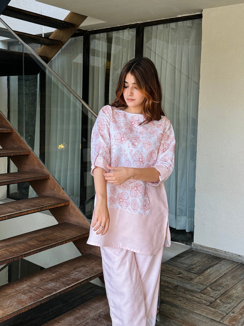 Comfortable Pink Summer Coord