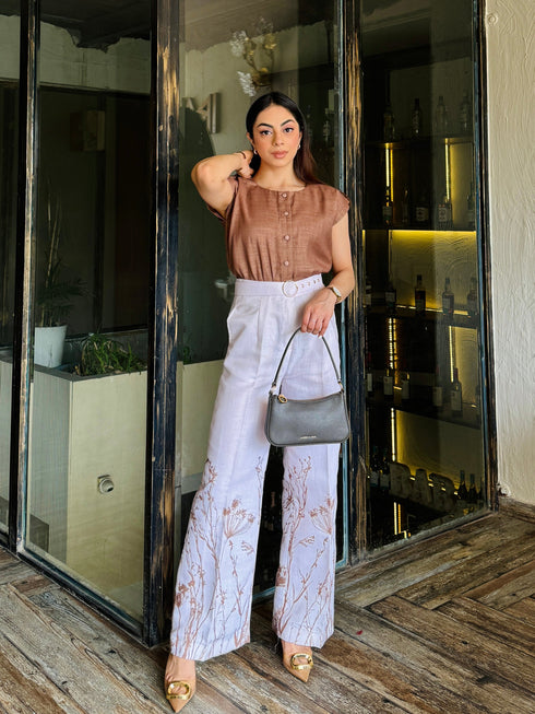 Minimalist Linen Coord Set