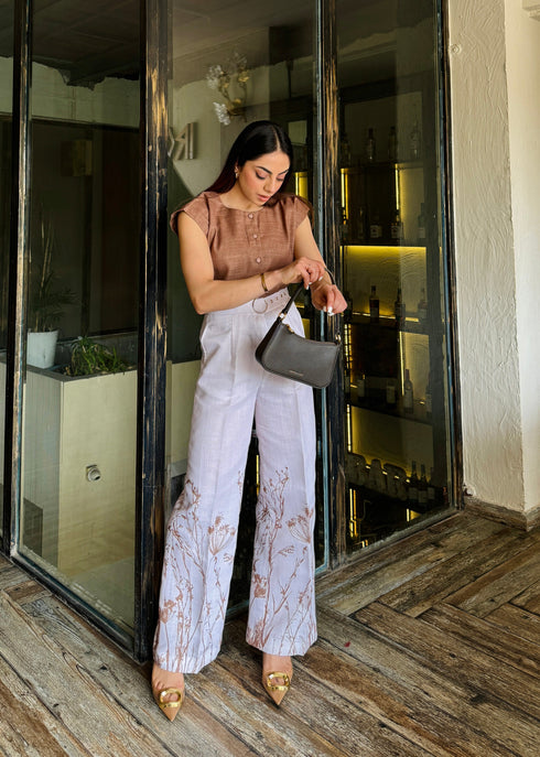 Minimalist Linen Coord Set