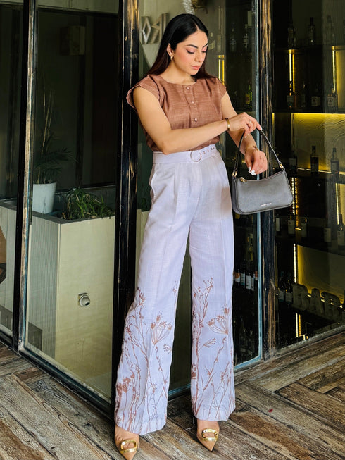 Minimalist Linen Coord Set