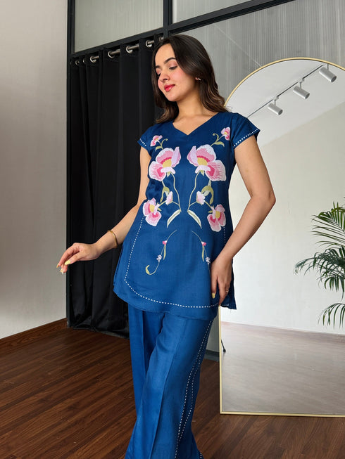 Ink Blossom Co-ord Set