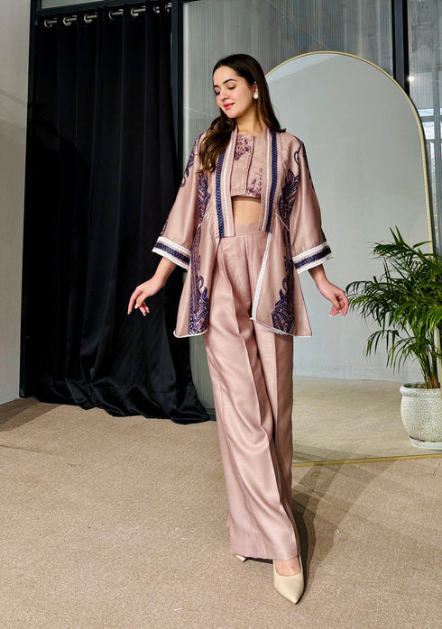 Mocha 3 Piece Co Ord Set