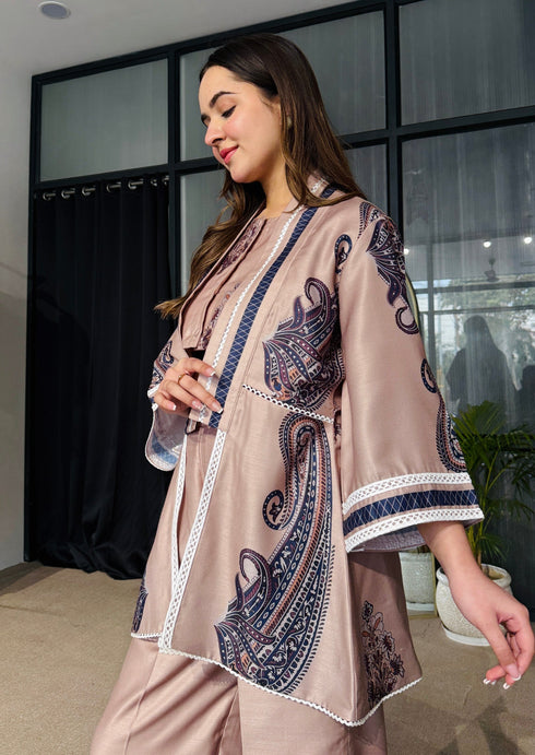 Mocha 3 Piece Co Ord Set