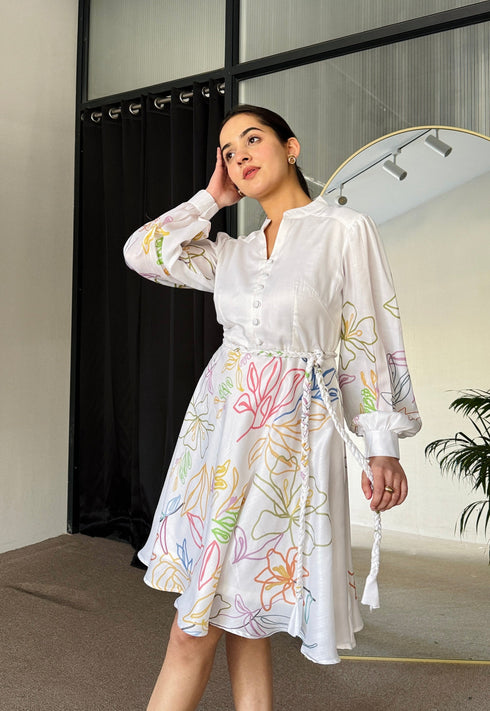 Rainbow Bliss Midi Dress