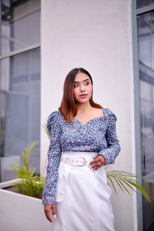 Emily Pastel Skirt Set